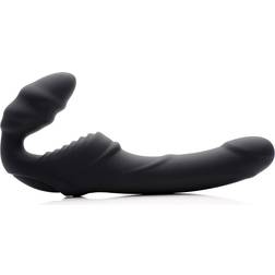 Strap-U Vibro Slim Rider Strapless Strap-on Noir