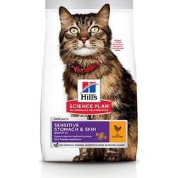 Hill's Science Plan Sensitive Stomach & Skin Adult Cat Food with Chicken 1.5kg