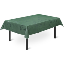 Juna Natale Damask Bordsduk Grön (370x150cm)