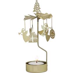 Pluto Produkter Angel Game Deco Gold Julljusstake