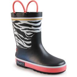 Vincent Wellingtons - Zebra Gold Pink