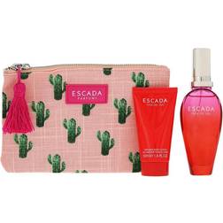 Escada Flor Del Sol Gift Set EdT 50ml + Body Lotion 50ml + Cosmetic Bag