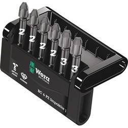 Wera 5057692001 Bit Set 6 Piece Bit Screwdriver