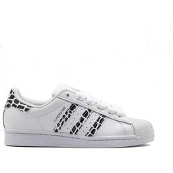 Adidas Superstar Animal Print White Women's