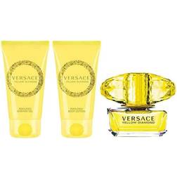 Versace Yellow Diamond Gift Set EdT 50ml + Body Lotion 50ml + Shower Gel 50ml