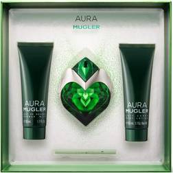 MUGLER Aura Gift Set EdP 30ml + Body Lotion 50ml + Shower Gel 50ml