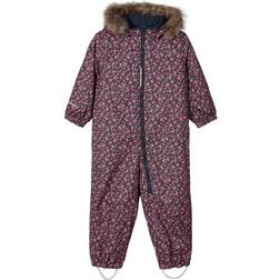 Name It Snow08 Suit Mini Flower Blue Unisex Azul