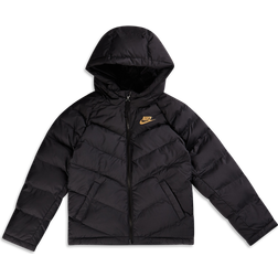 Nike Older Kid's Fill Jacket - Black/Black/Black/Metallic Gold (CU9157-014)