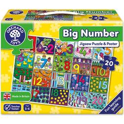 Orchard Toys Big Number 20 Pieces