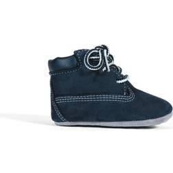 Timberland Infant Crib Booties/Cap Set - Navy