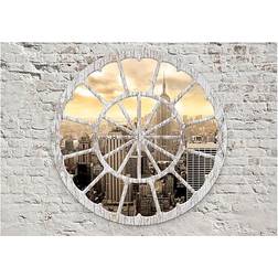 New York A View Through The Window Väggdekor 250x175cm
