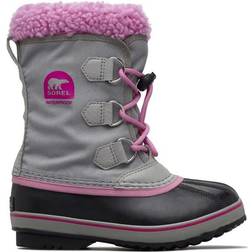 Sorel Youth Yoot Pac Nylon - Chrome Grey/Orchid