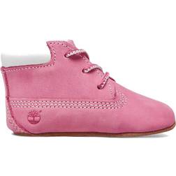Timberland Crib Bootie with Hat - Fucshia Rose