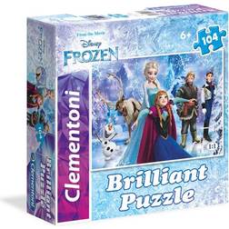Clementoni Disney Frozen Brilliant Puzzle 104 Bitar