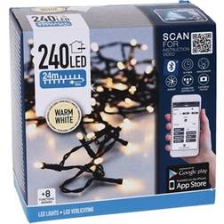 Home It LED Black Ljusslinga 240 Lampor