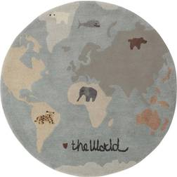 OYOY The World Tufted Rug 47.2x47.2"