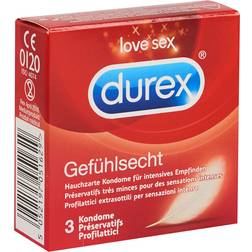 Durex Gef hlsecht Kondome 3er