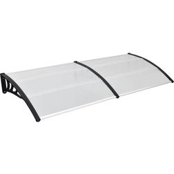 vidaXL Transparent, Sort, Hvid 141760