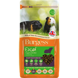 Burgess Excel Adult Guinea Pig Nuggets with Mint 4kg