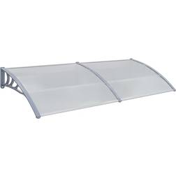 vidaXL Transparent, Gris 45631