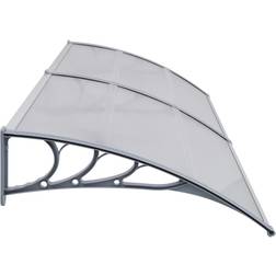 vidaXL Transparent, Gray 45631