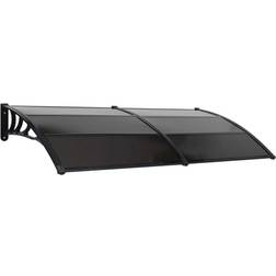 vidaXL Transparent, Sort 45635