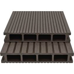 vidaXL WPC 275721 25x150 Patio Boards