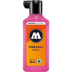Molotow One4All Acrylic Refill Neon Pink Fluorescent 180ml