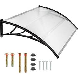 tectake Transparent, Sort 401265