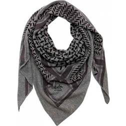 Lala Berlin Tørklæde Triangle Trinity Classic Scarf M - City Middlegrey Melange