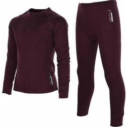 Lindberg Merino Set Junior Pohjakerrokset - Purple