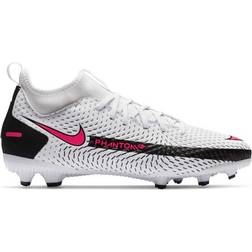 Nike Phantom GT Academy Dynamic Fit MG PS/GS - White/Black/Pink Blast