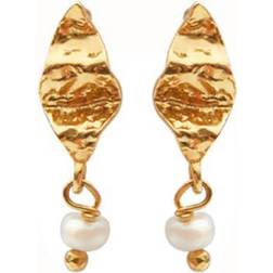 Maanesten Lucca Earrings - Gold/Pearls