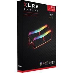 PNY Mémoire RAM XLR8 Gaming EPICX RGB DDR4 3600MHz 2x8GB (MD16GK2D4360018XRGB)