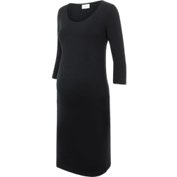 Mamalicious 3/4 Sleeved Maternity Dress Black (20010360)