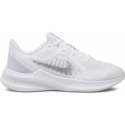 NIKE Downshifter 10 W - White/Pure Platinum/Metallic Silver