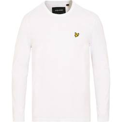 Lyle & Scott Long Sleeve Cotton T-Shirt White