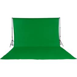 tectake Sistema Di Sfondo Completo Per Fotografia 3 X 6 M Con Borsa Verde