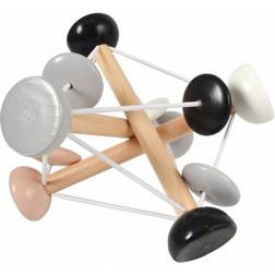 Magni Wooden Elastic Rattle