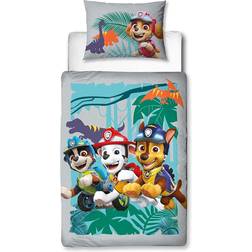 Paw Patrol Paw Patrol Dino Reversible Jr Duvet Cover Set 47.2x59.1"