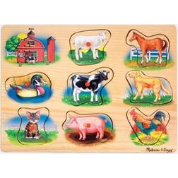 Melissa & Doug Classic Farm Sound 9 Pieces