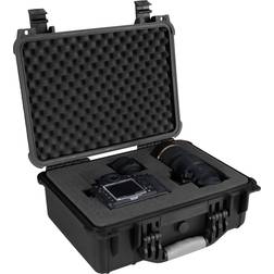 tectake Custodia universale valigetta protettiva per macchina fotografica grandezza L da