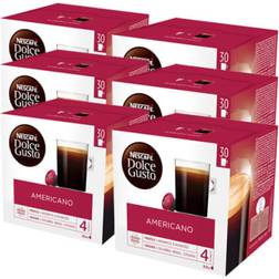 Nescafé Dolce Gusto Americano 180stk 6pack