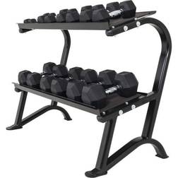 Gorilla Sports Hex Dumbbell Rack