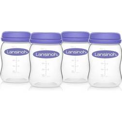 Lansinoh Breastmilk Storage Bottles 4x160ml