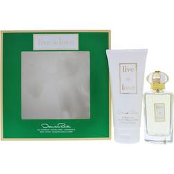 Oscar de la Renta Live in Love Gift Set EdP 100ml + Body Lotion 200ml