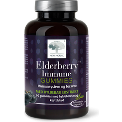 New Nordic Elderberry Immune Gummies 60 stk