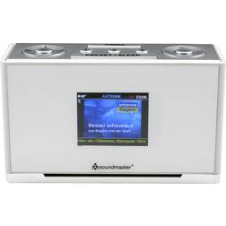 Soundmaster UR240WE Radio De Table DAB+, FM AUX Blanc