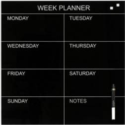 Naga Glass Week Planner English 45x45cm