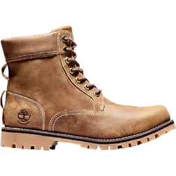 Timberland Stivale Stringato Impermeabile Rugged Uomo - Marrone Chiaro